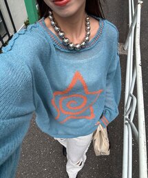 CIAOPANIC | スターロゴシャーリングシアーニット(ニット/セーター)