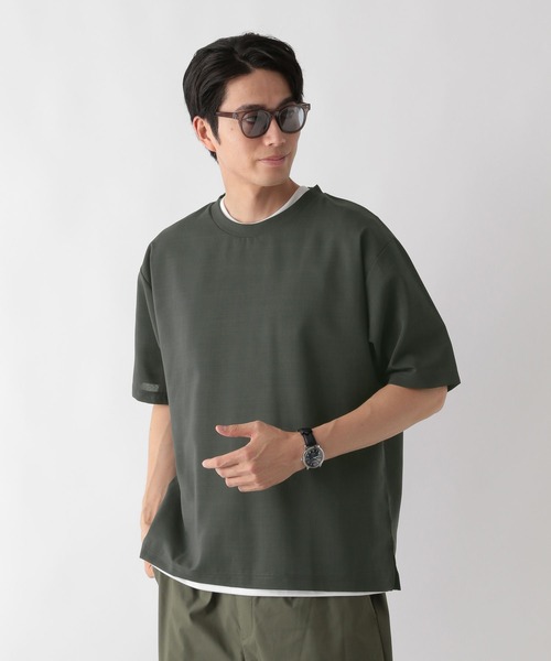 GLOBAL WORK（グローバルワーク）の「トクトク2SET/フハクTEE&ノースリーブインナー/579551（Tシャツ/カットソー・メンズ・モカ/チャコールグレー・MEDIUM/X-LARGE/LARGE）」の5枚目の写真