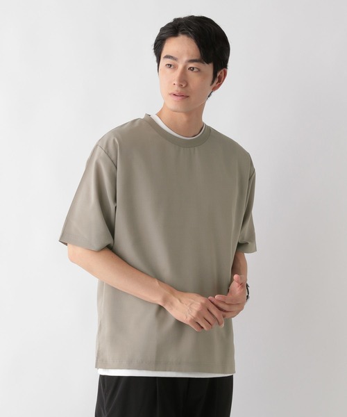 GLOBAL WORK（グローバルワーク）の「トクトク2SET/フハクTEE&ノースリーブインナー/579551（Tシャツ/カットソー・メンズ・モカ/チャコールグレー・MEDIUM/X-LARGE/LARGE）」の8枚目の写真
