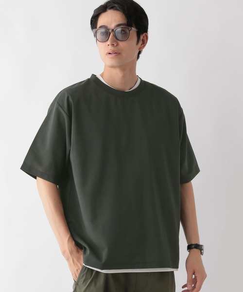 GLOBAL WORK（グローバルワーク）の「トクトク2SET/フハクTEE&ノースリーブインナー/579551（Tシャツ/カットソー・メンズ・モカ/チャコールグレー・MEDIUM/X-LARGE/LARGE）」の3枚目の写真