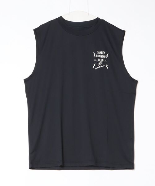 OAKLEY（オークリー）の「オークリー  PURSUIT N/S DRY TEE 3.0（Tシャツ/カットソー・メンズ・ブルー/ブラック・S/M/L/LL）」の2枚目の写真
