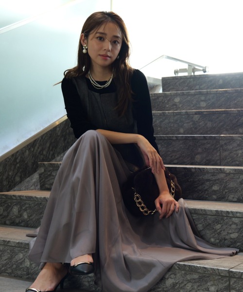 ジャスグリッティー　ドッキングジャンスカワンピース ジャスグリッティー JUSGLITTY ドッキングジャンスカワンピース