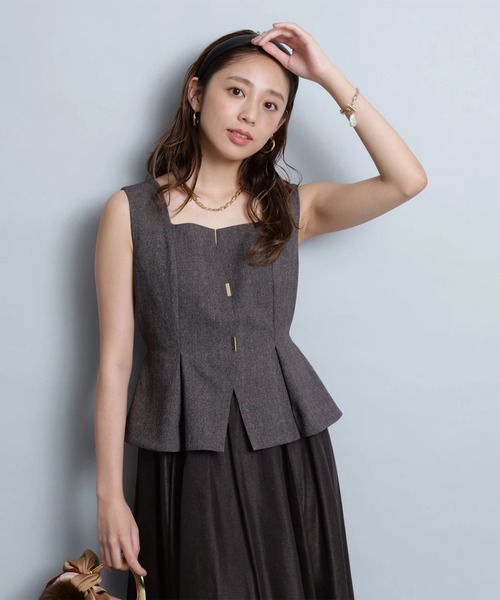 JUSGLITTY（ジャスグリッティー）の「ドッキングジャンスカワンピース