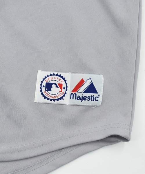 NBA/NFL/NHL/MLB（エヌビーエーエヌエフエルエヌエイチエルエムエルビー）の「【USED】Y2K Majestic “New York Yankees” ゲームシャツ（シャツ/ブラウス・メンズ・グレー・MEDIUM）」の4枚目の写真