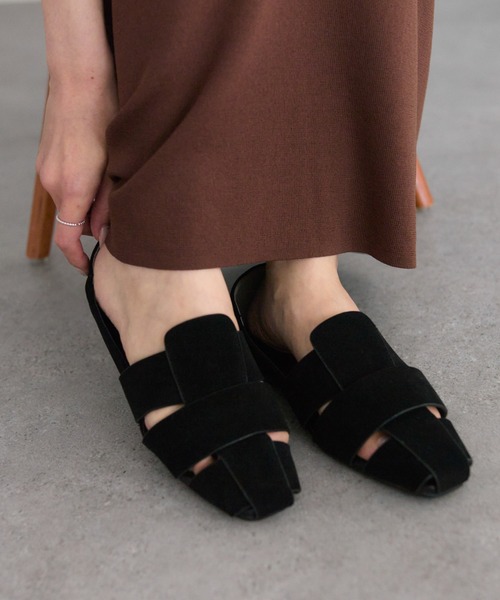 PUAL CE CIN（ピュアルセシン）の「グルカパンプス（パンプス・レディース・ブラック/ブラウン系・SMALL/MEDIUM）」の2枚目の写真