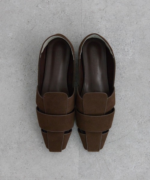 PUAL CE CIN（ピュアルセシン）の「グルカパンプス（パンプス・レディース・ブラック/ブラウン系・SMALL/MEDIUM）」の8枚目の写真