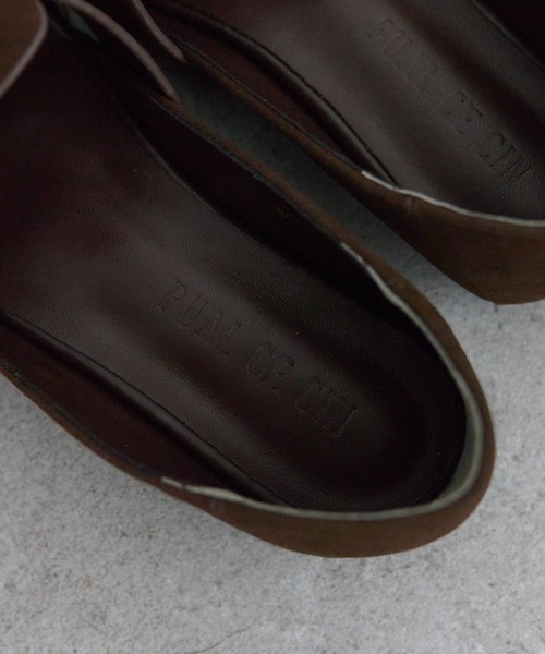 PUAL CE CIN（ピュアルセシン）の「グルカパンプス（パンプス・レディース・ブラック/ブラウン系・SMALL/MEDIUM）」の4枚目の写真