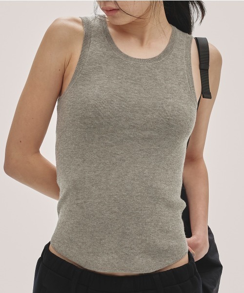 未使用TODAYFULMix Knit Tanktopミックスニットタンクトップ TODAYFUL(トゥデイフル) ミックスニットタンクトップ Mix Knit