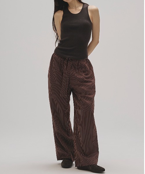 TODAYFUL（トゥデイフル）の「Roundhem Knit Tanktop（タンクトップ・レディース・キナリ/グレー/ダークブラウン・FREE）」の5枚目の写真