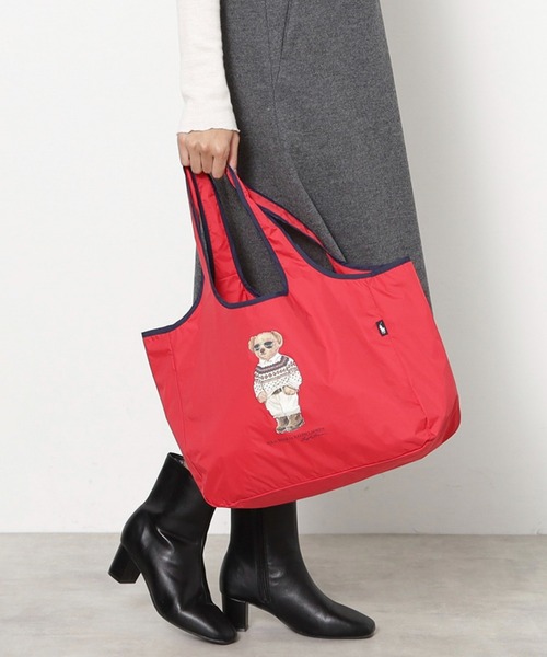 レインバッグ ポケッタブル ”ポロベア”（トートバッグ）｜POLO RALPH