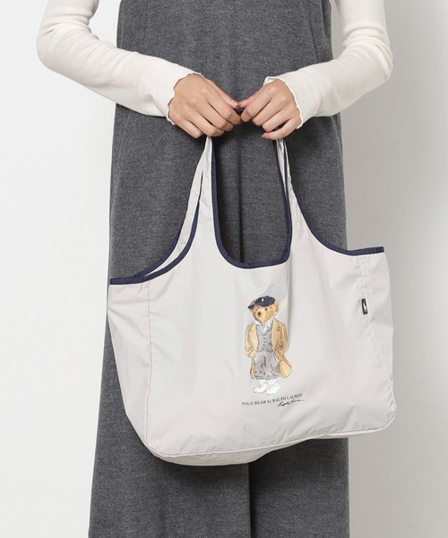 レインバッグ ポケッタブル ”ポロベア”（トートバッグ）｜POLO