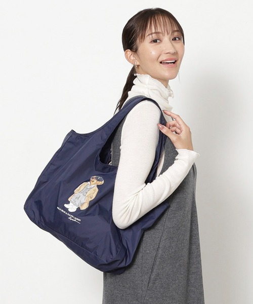 レインバッグ ポケッタブル ”ポロベア”（トートバッグ）｜POLO RALPH