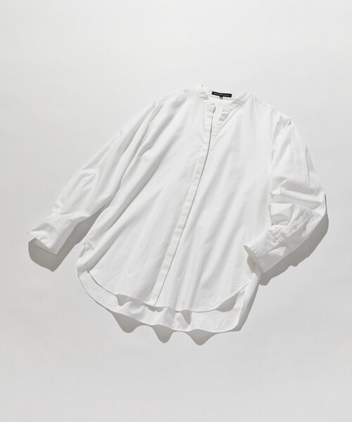 23区 L(ニジュウサンクオオキイサイズ)の「CANCLINI デザイン シャツ(シャツ/ブラウス・レディース・ブルー系1/ブラウン系1/ホワイト系・50/44/46/48)」の22枚目の写真