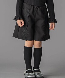 【お揃い】花レースキュロットパンツ(100~150cm)