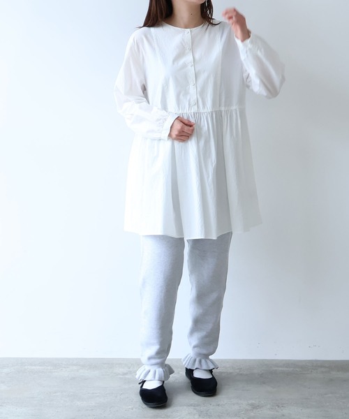 bulle de savon（ビュルデサボン）の「△puri puri ニットパンツ（その他パンツ・レディース・ブラック/グレー/ホワイト・FREE）」の8枚目の写真