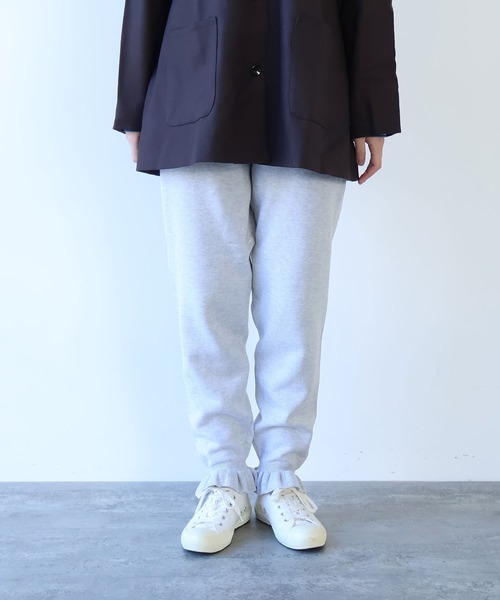 bulle de savon（ビュルデサボン）の「△puri puri ニットパンツ（その他パンツ・レディース・ブラック/グレー/ホワイト・FREE）」の12枚目の写真