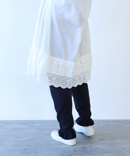 bulle de savon（ビュルデサボン）の「△puri puri ニットパンツ（その他パンツ・レディース・ブラック/グレー/ホワイト・FREE）」の20枚目の写真