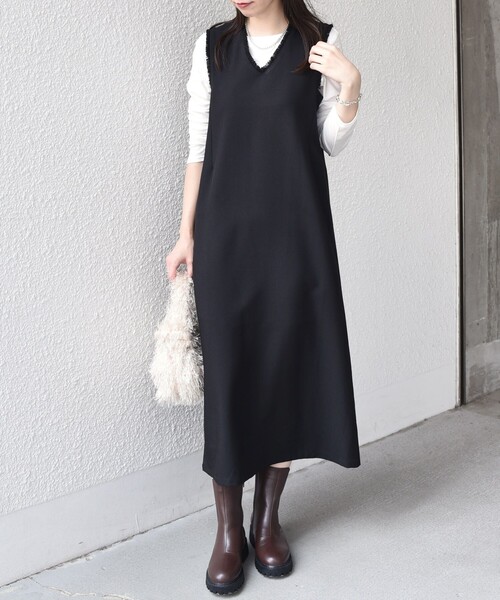 セール】SHIPS Colors:〈手洗い可能〉シャーク フリンジ ジャンパー