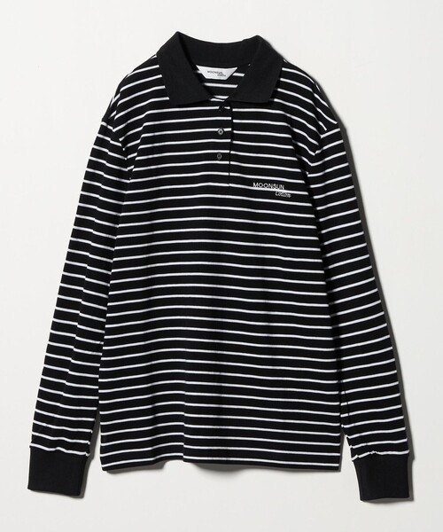 BEAUTY&YOUTH UNITED ARROWS(ビューティーアンドユースユナイテッドアローズ)の「<MOONSUN>ボーダー ロングスリーブポロシャツ(ポロシャツ・レディース・ピンク/ブラック・M)」の16枚目の写真
