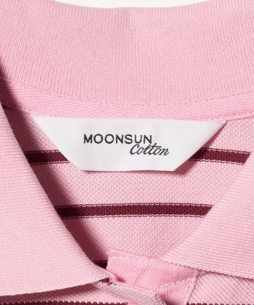 BEAUTY&YOUTH UNITED ARROWS(ビューティーアンドユースユナイテッドアローズ)の「<MOONSUN>ボーダー ロングスリーブポロシャツ(ポロシャツ・レディース・ピンク/ブラック・M)」の20枚目の写真