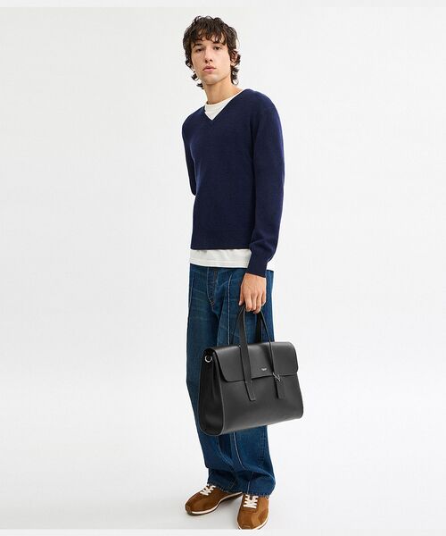 COACH（コーチ）の「フラットアイアン ポートフォリオ（ビジネスバッグ・メンズ・ブラック系その他・ONE）」の3枚目の写真