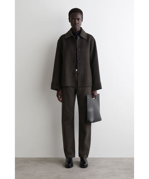 ダブルフェイスウールジャケット（ダウンジャケット/コート