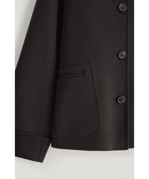 【値下げ】COS オーバーサイズダブルフェイスウールジャケット OVERSIZED DOUBLE-FACED WOOL JACKET オーバーサイズダブル