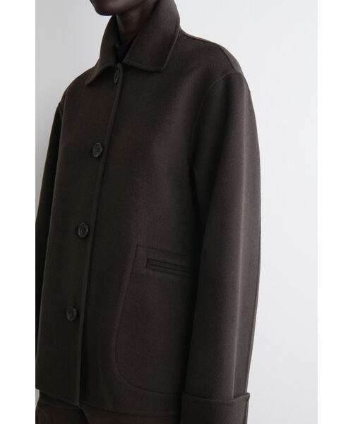 COSダブルフェイスウールジャケットS DOUBLE-FACED WOOL JACKET ダブル