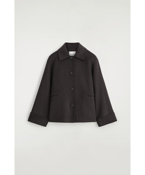 ダブルフェイスウールジャケット（その他アウター）｜COS（コス）の