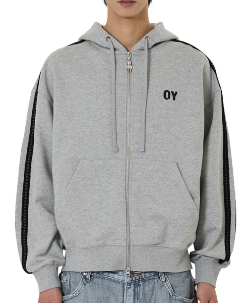 OY/オーワイ』LACE DOLLY HOODIE ZIP UP/レースオードリージップアップ