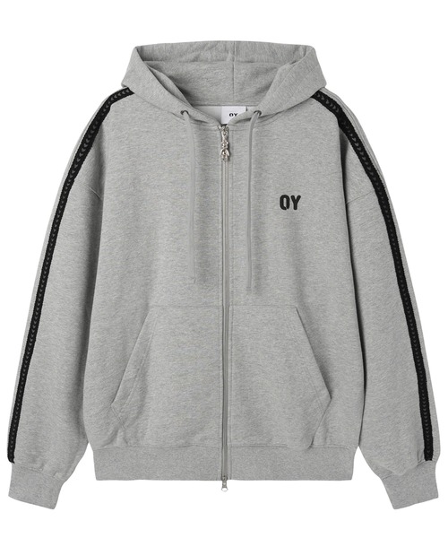 OY/オーワイ』LACE DOLLY HOODIE ZIP UP/レースオードリージップ