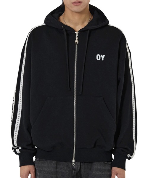 OY ゴシッククロスジップパーカー OY/オーワイ』CROSS FACES HOODIE ZIP UP/クロスフェイスジップ