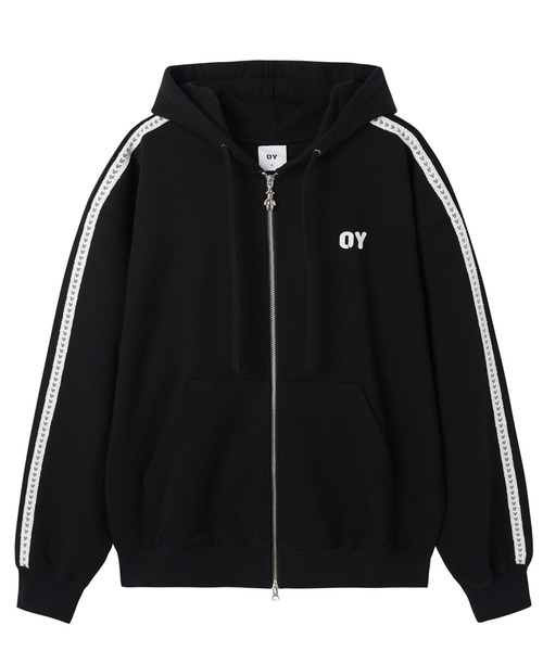 OY/オーワイ』LACE DOLLY HOODIE ZIP UP/レースオードリージップアップ
