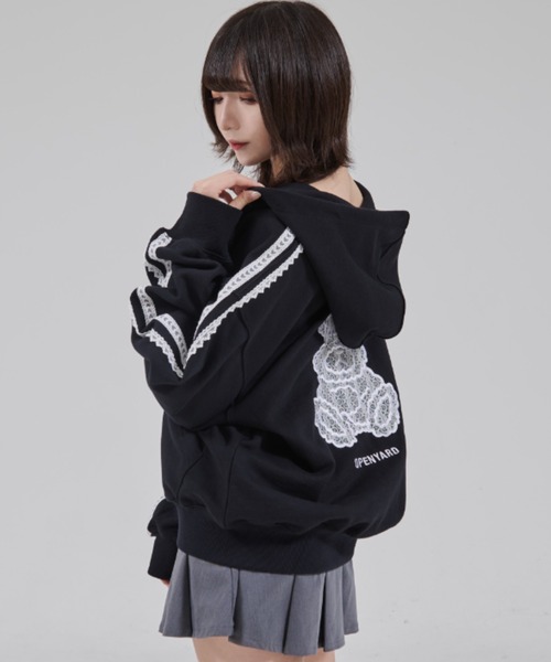 OY/オーワイ　オードリージップアップカーディガン セール】『OY/オーワイ』ODOLLY KNIT ZIP-UP CARDIGAN