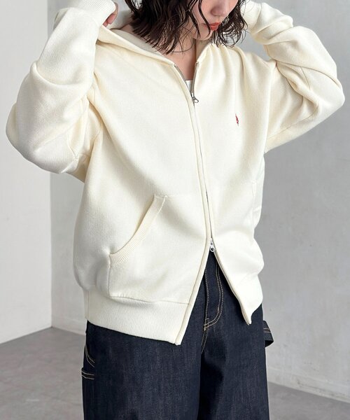 U.S. POLO ASSN.（ユーエスポロアッスン）の「スウェットライクニットジップパーカー（ニット/セーター・メンズ・ネイビー/アイボリー/グレー/ブラウン/レッド/グリーン/ダークブルー・MEDIUM/LARGE）」の18枚目の写真