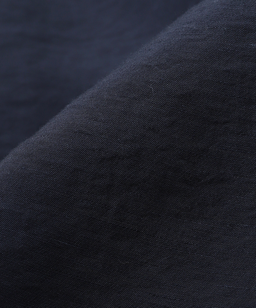 EDIFICE（エディフィス）の「E.LINEN VISCOSE ZIP ブルゾン（その他アウター・メンズ・ネイビー/ブラウン・MEDIUM/LARGE）」の9枚目の写真