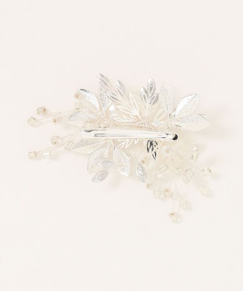 Cupid Heart(キューピッドハート)の「【Cupid Heart】結婚式用!ビジューヘアコム(バレッタ/ヘアクリップ・レディース・シルバー/ゴールド・MEDIUM)」の20枚目の写真