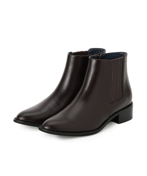 デッサン（Dessin）/牛革サイドゴアジップブーツ 牛革サイドゴアジップブーツ（ブーツ）｜Dessin（デッサン）の
