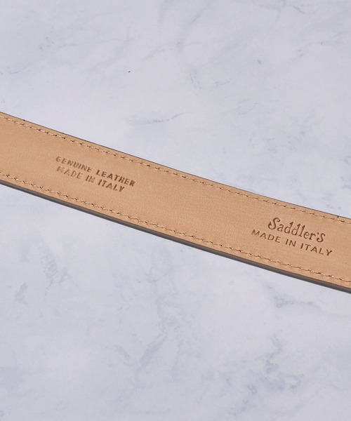 SADDLERS(サドラーズ)の「【Saddler's/サドラーズ】グレインレザーベルト(ベルト・メンズ・ブラウン/ベージュ系/ブラック・SMALL/MEDIUM/LARGE/X-LARGE)」の8枚目の写真