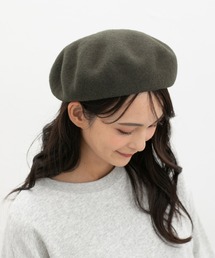 Honeys（ハニーズ）の「ウール混ベレー帽（ハンチング/ベレー帽）」