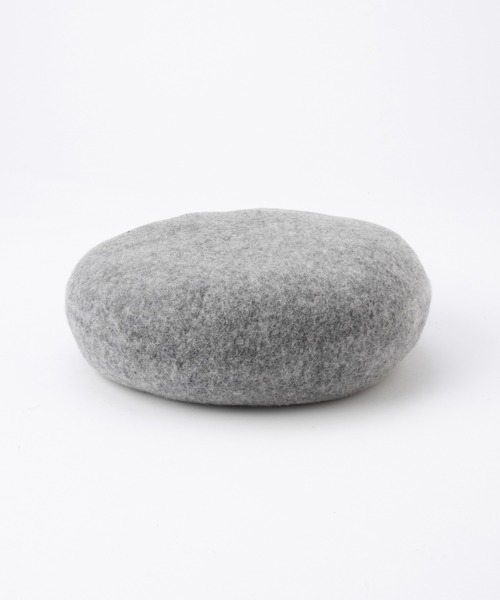 Honeys（ハニーズ）の「ウール混ベレー帽（ハンチング/ベレー帽・レディース・グリーン/ブラウン/杢グレー/ブラック・FREE）」の22枚目の写真