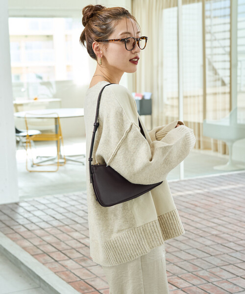 セール】限定展開 裏起毛×ニット ドッキング プルオーバー（ニット