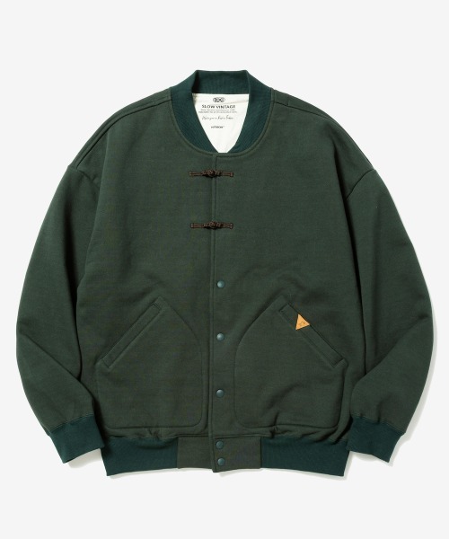 rehacer（レアセル）の「rehacer : Kung-fu Sweat Cardigan / カンフースウェットカーディガン（カーディガン/ボレロ・メンズ・ブラック/グリーン/ワイン・MEDIUM/SMALL/X-LARGE/LARGE）」の19枚目の写真