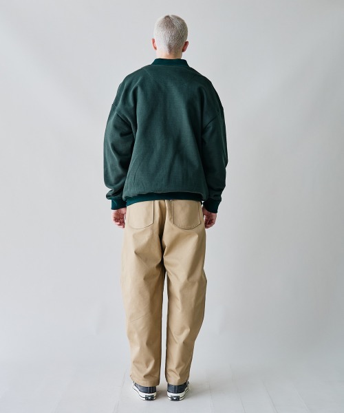 rehacer（レアセル）の「rehacer : Kung-fu Sweat Cardigan / カンフースウェットカーディガン（カーディガン/ボレロ・メンズ・ブラック/グリーン/ワイン・MEDIUM/SMALL/X-LARGE/LARGE）」の10枚目の写真