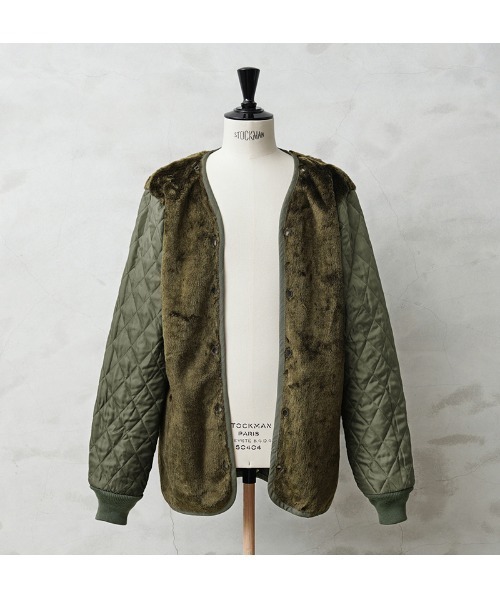 WAIPER.inc（ワイパーインク）の「HOUSTON ヒューストン WAIPER別注 タイト M-51パーカ モッズコート【WP17】（モッズコート・メンズ・オリーブ/ブラック・S/XXL/XL/L/M）」の11枚目の写真