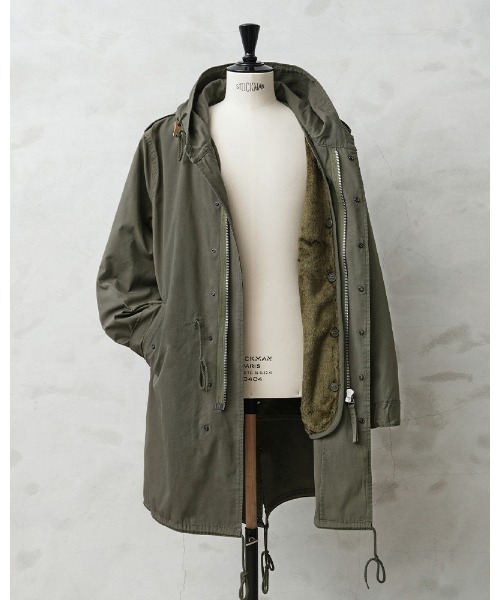 HOUSTON WAIPER別注 M-51モッズコート NARROW FIT m-51 青島