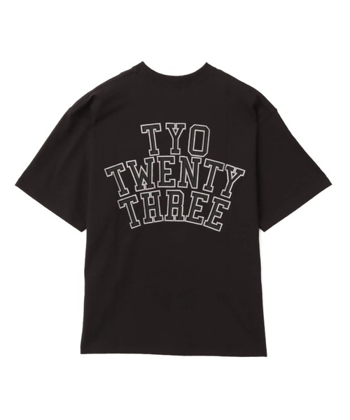 TOKYO 23(トウキョウニジュウサン)の「TOKYO 23 Patch Logo T-shirt / トウキョウ 23 パッチ ロゴ Tシャツ(Tシャツ/カットソー・メンズ・ホワイト/ブラック・M/L/XL/XXL)」の6枚目の写真
