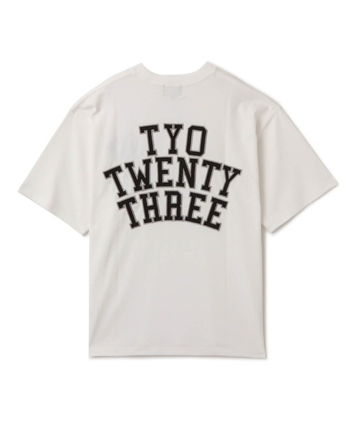 TOKYO 23(トウキョウニジュウサン)の「TOKYO 23 Patch Logo T-shirt / トウキョウ 23 パッチ ロゴ Tシャツ(Tシャツ/カットソー・メンズ・ホワイト/ブラック・M/L/XL/XXL)」の10枚目の写真