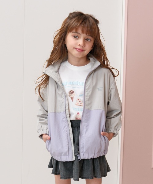 セール】撥水切り替えフードブルゾン/T/591489（ブルゾン）｜GLOBAL