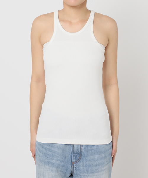 Plage プラージュ CRAFTタンクトップ 中古・古着通販】Plage (プラージュ) ニットタンクトップ